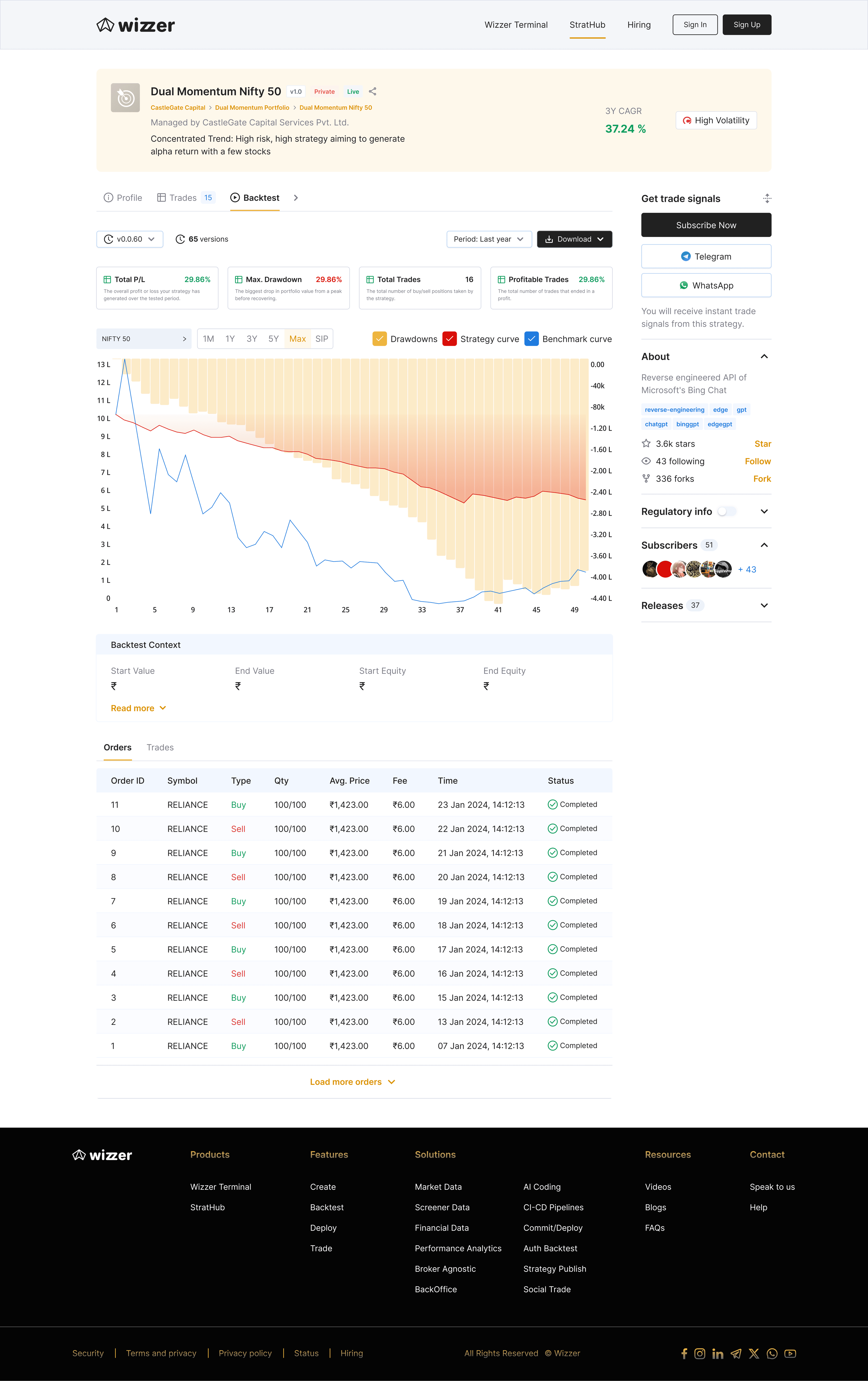 Strathub — screenshot 2